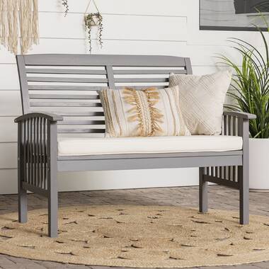 Winston Porter 48 Acacia Outdoor Loveseat Reviews Wayfair